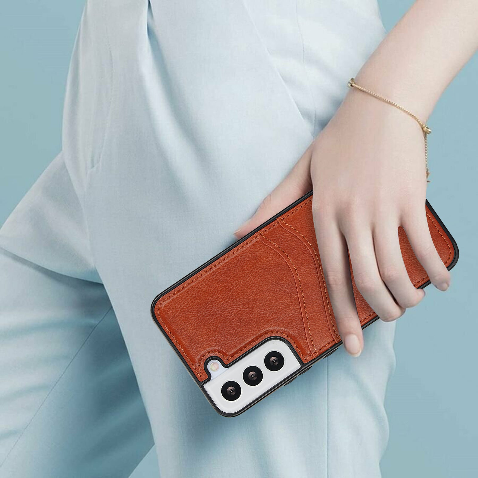 For Samsung Galaxy S22+ 5G Multifunction Phone Shell Card Slot PU+TPU Mobile Phone Case For Samsung Galaxy S22+ 5G Multifunction Phone Shell Card Slot PU+TPU Mobile Phone Case